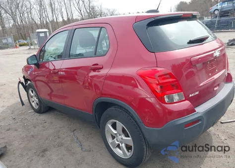 2015 Chevrolet Trax 1Ls from USA, damaged, VIN KL7CJPSB9FB261333
